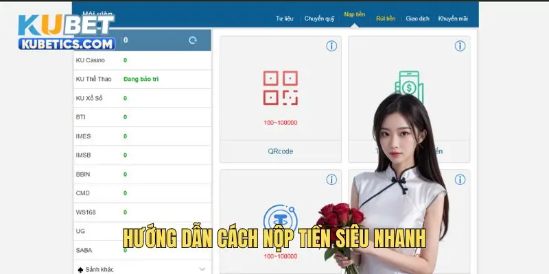 Hướng dẫn cách nộp tiền siêu nhanh